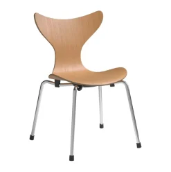 Silla infantil Liljan, Oregon pine-cromo