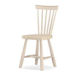 Silla infantil Lilla Åland abedul 33 cm, Ljus mattlack