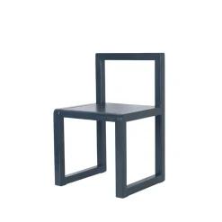 Silla infantil Little Architecht, Dark blue, chapa de fresno