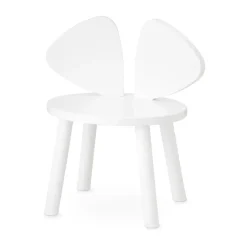 Silla infantil Mouse Chair, Blanco