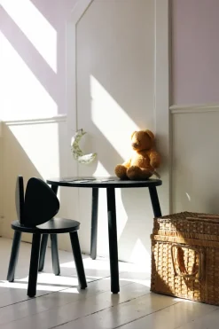 Silla infantil Mouse Chair, Negro