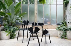 Silla infantil Mouse Chair, Negro