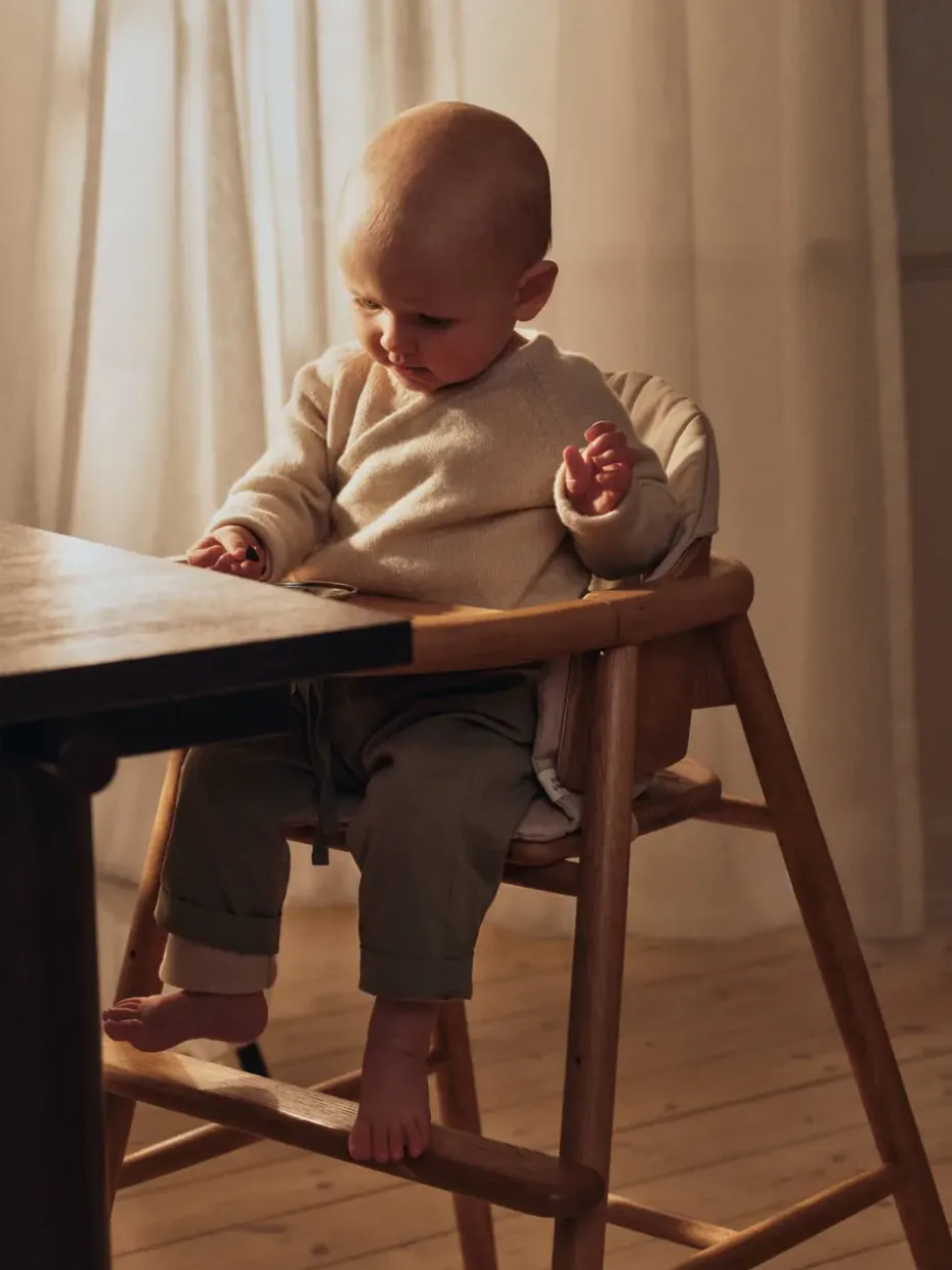 Silla infantil Mura, Roble sin tratar