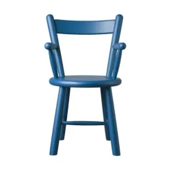 Silla infantil P9, Beech blue painted