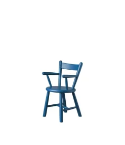 Silla infantil P9, Beech blue painted