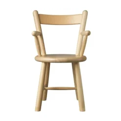 Silla infantil P9, Beech nature lacquered