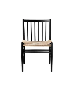 Silla J80, Beech black painted-nature