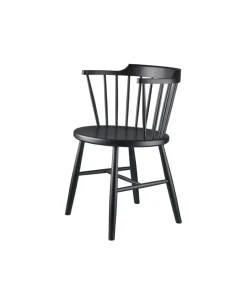 Silla J18, Beech black painted