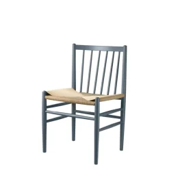 Silla J80, Beech blue grey painted-nature