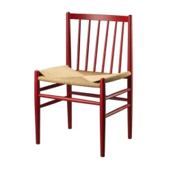Silla J80, Beech-paper cord rojo rubí
