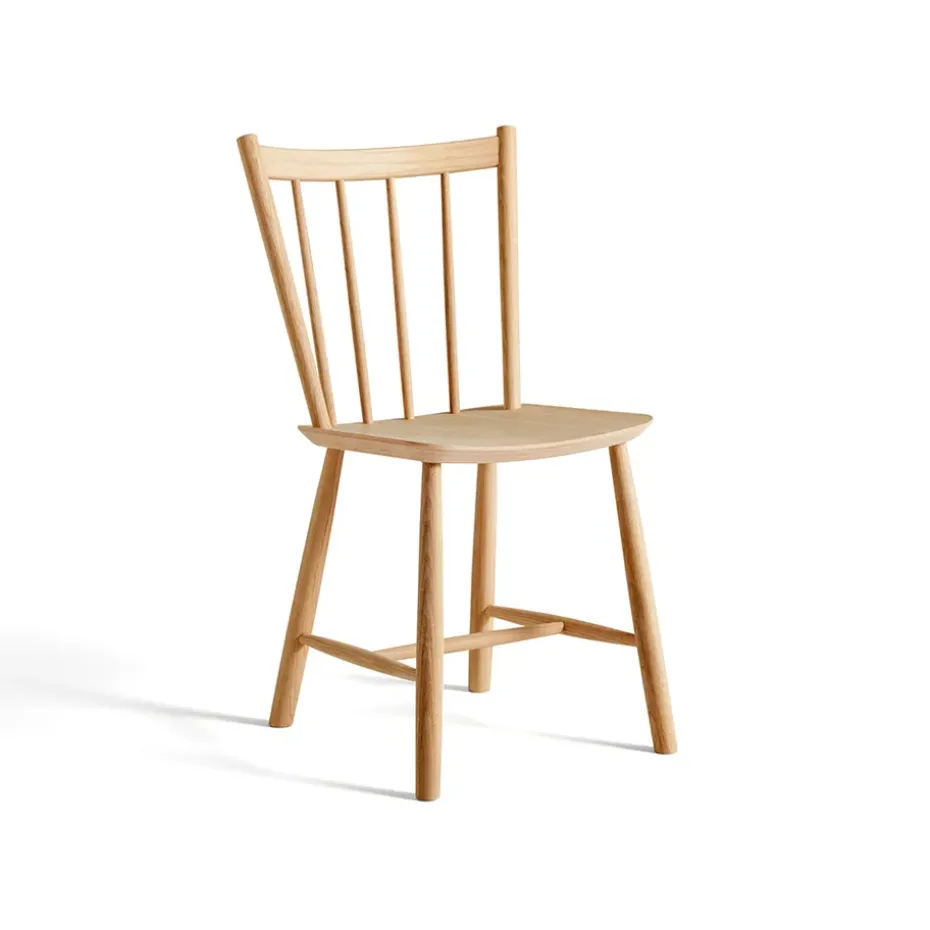 Silla J41, Water-based lacquered oak