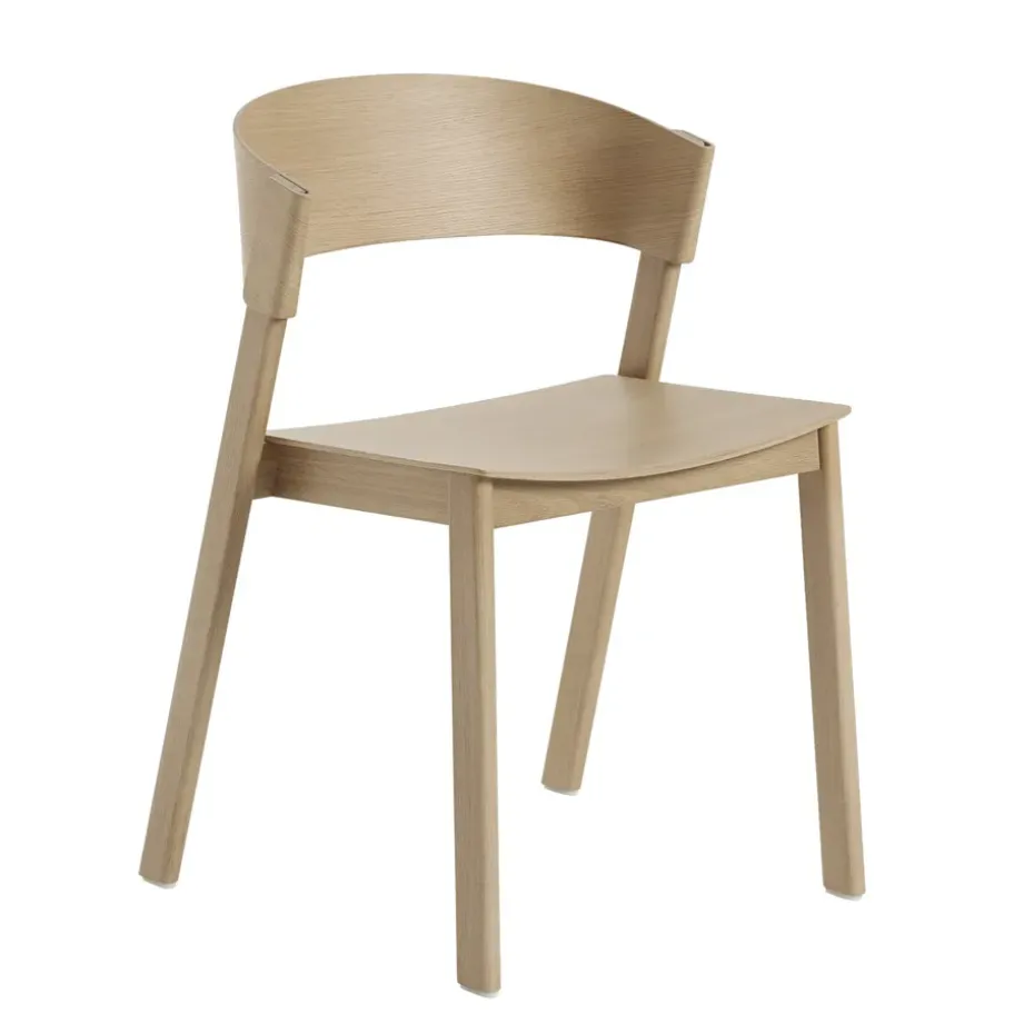 Silla lateral Cover, Roble