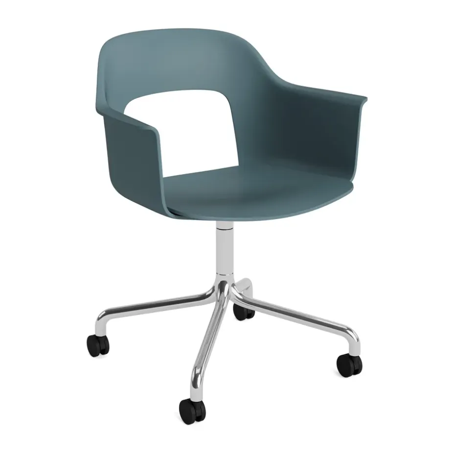 Silla Layout Armchair 261, Ocean-aluminio pulido