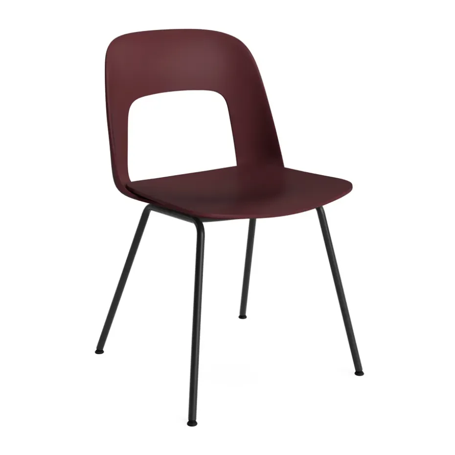 Silla Layout Chair 111, Bordeaux-black