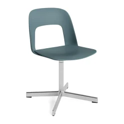 Silla Layout Chair 131, Ocean-aluminio pulido
