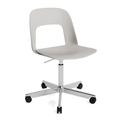 Silla Layout Chair 141, Sky grey-aluminio pulido