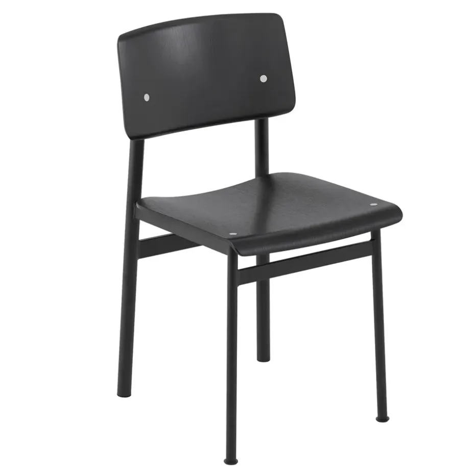 Silla Loft Chair, Black-black
