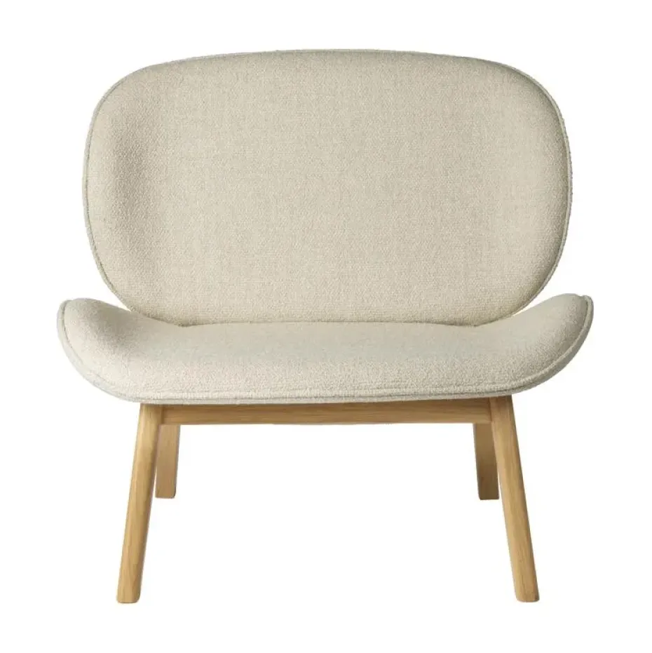 Silla lounge L32 Suru, Oak nature lacquered-light beige