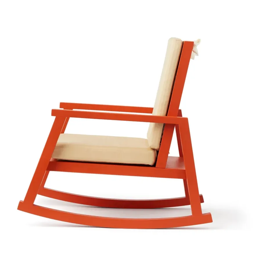 Silla mecedora Carl Larsson, Orange-natur