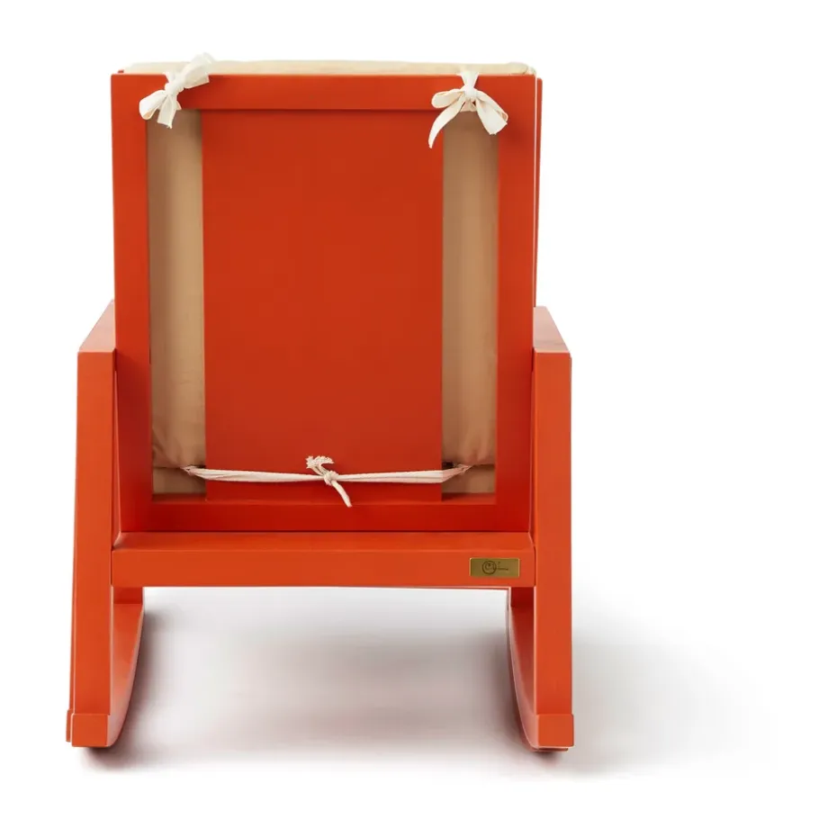 Silla mecedora Carl Larsson, Orange-natur