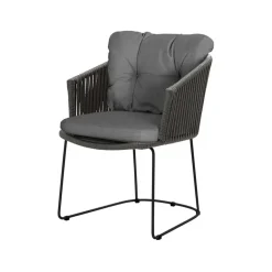 Silla Moments, Cane-line natté grey, cane-line soft rope