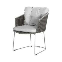 Silla Moments, Cane-Line Natté dark grey-Cane-Line soft rope