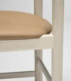 Silla Pal, Abedul claro laca mate-Elmosoft 22030