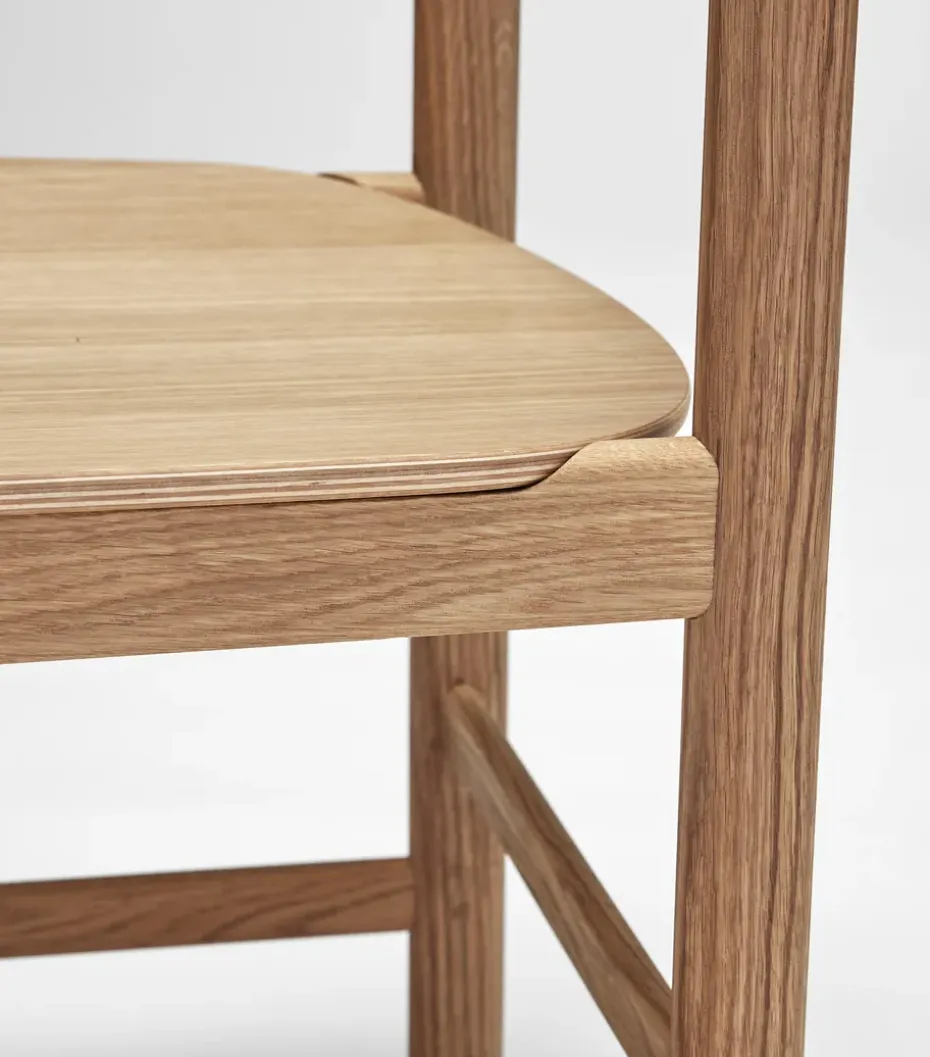 Silla Pal, Roble natural aceitado