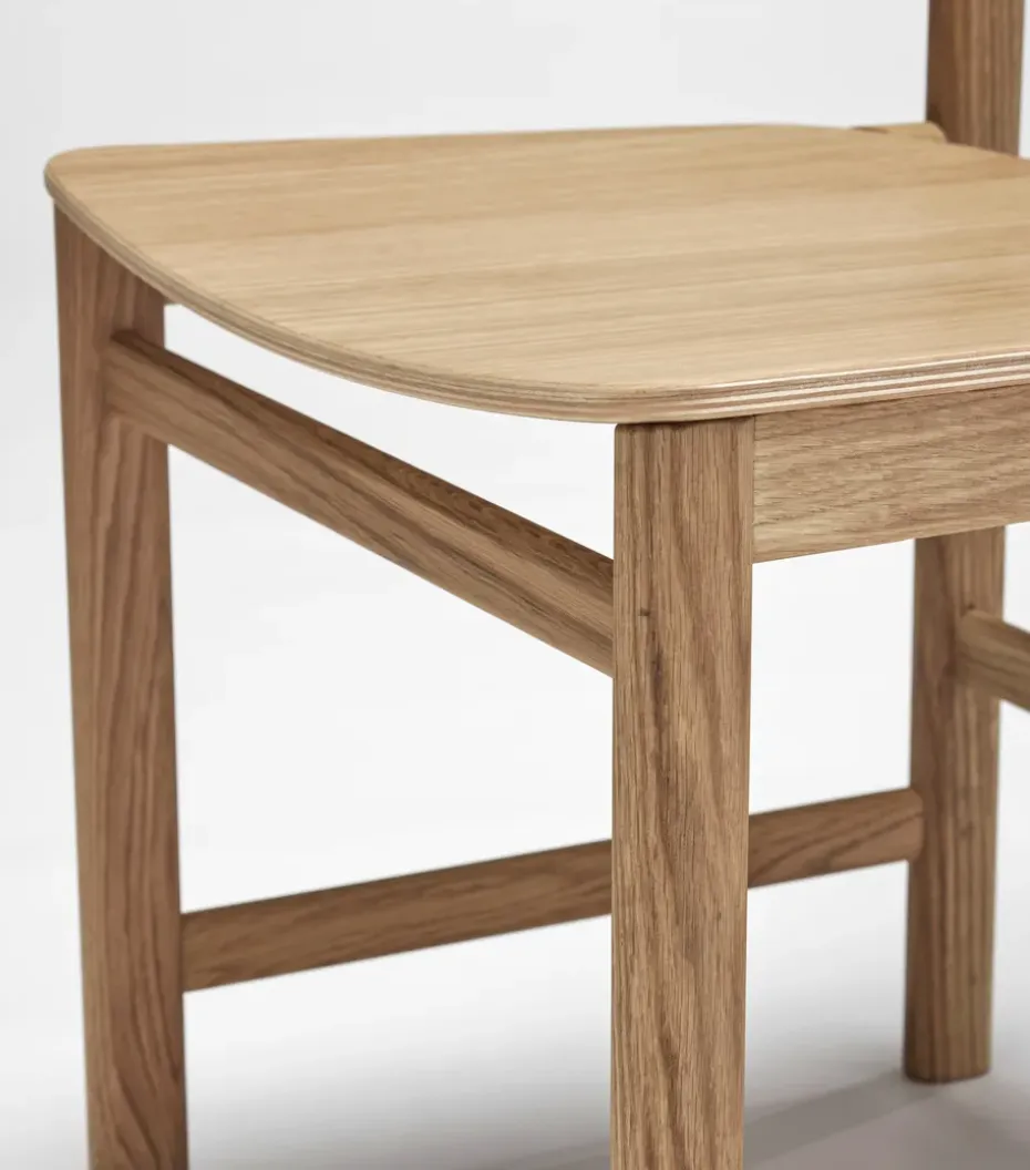 Silla Pal, Roble natural aceitado