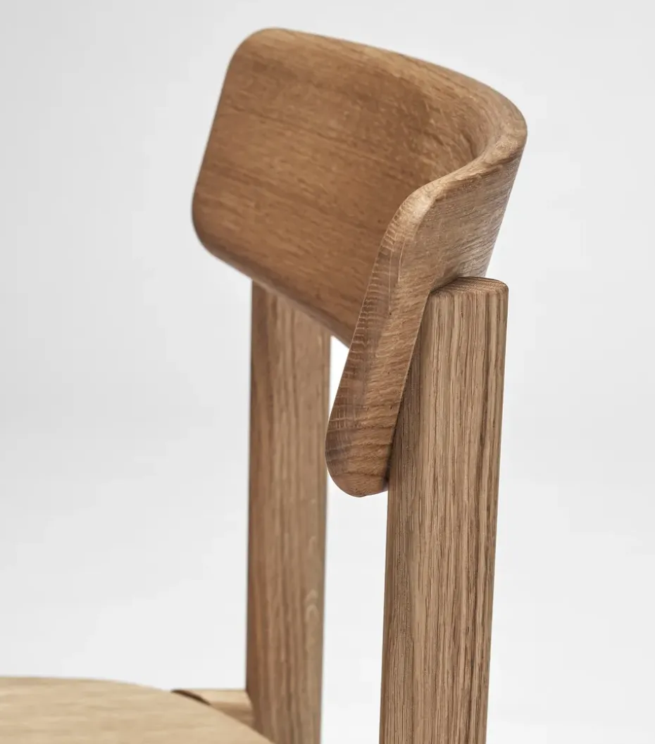 Silla Pal, Roble natural aceitado