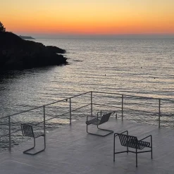 Silla Palissade Cantilever , Acero galvanizado en caliente