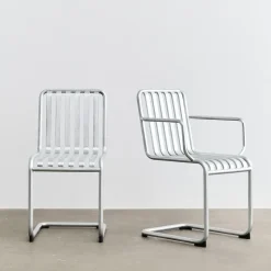 Silla Palissade Cantilever , Acero galvanizado en caliente