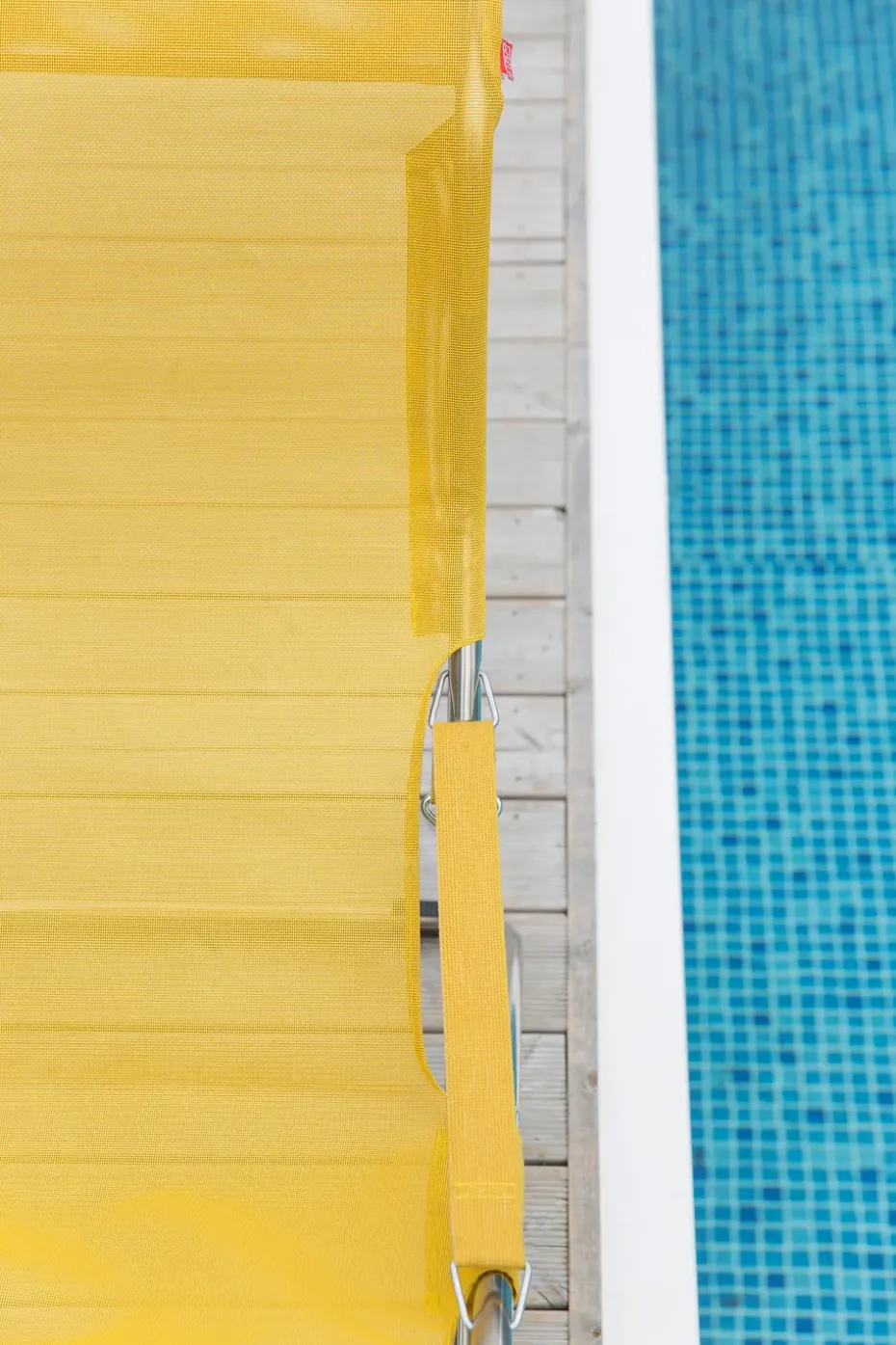 Silla para tomar el sol Fiesta, Mustard