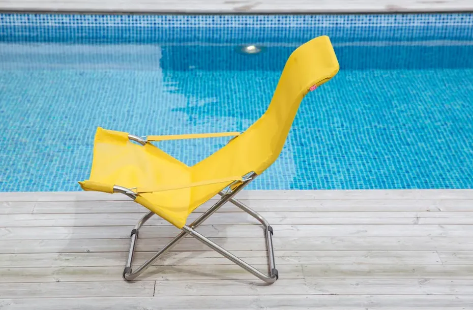 Silla para tomar el sol Fiesta, Mustard
