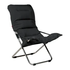 Silla para tomar el sol Fiesta Soft, Black