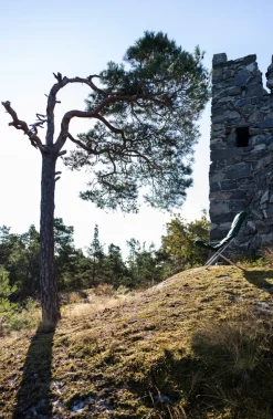 Silla para tomar el sol Fiesta Soft, Tela dark green, estructura de aluminio