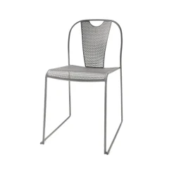 Silla Piazza, Gris claro