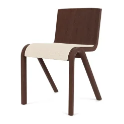 Silla Ready con asiento tapizado, Red oak-Logan Jasmine