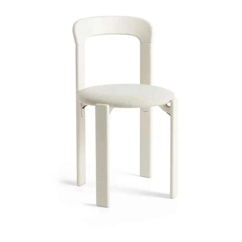 Silla Rey tapizada, Mode 011-cream white