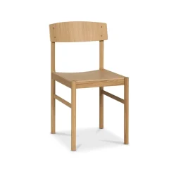 Silla Rod, Roble blanqueado con laca mate