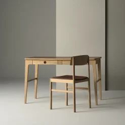 Silla Rod, Roble blanqueado con laca mate