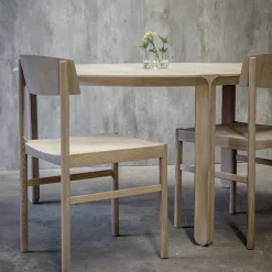 Silla Rod, Roble encerado blanco