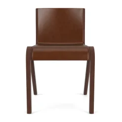 Silla tapizada Ready, Red oak-Dakar 0329 Brown