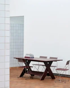 Silla X-Line Indoor Outdoor, Rojo hierro-galvanizado en caliente