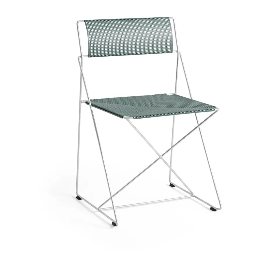 Silla X-Line Indoor Outdoor, Moss-galvanizado en caliente