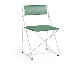Silla X-Line Indoor Outdoor, Leek green-galvanizado en caliente