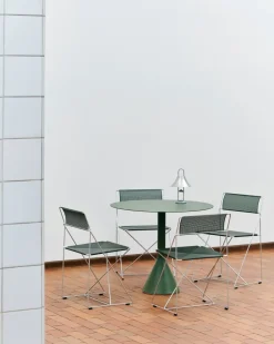 Silla X-Line Indoor Outdoor, Autumn green-galvanizado en caliente