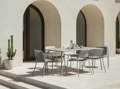 Silla YUA Chair, Silk grey