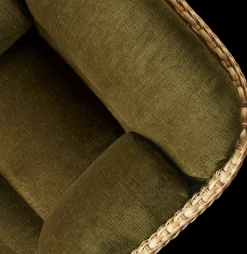 Sillón Basket tapizado, Mumble Glamour Grupo 40-ratán