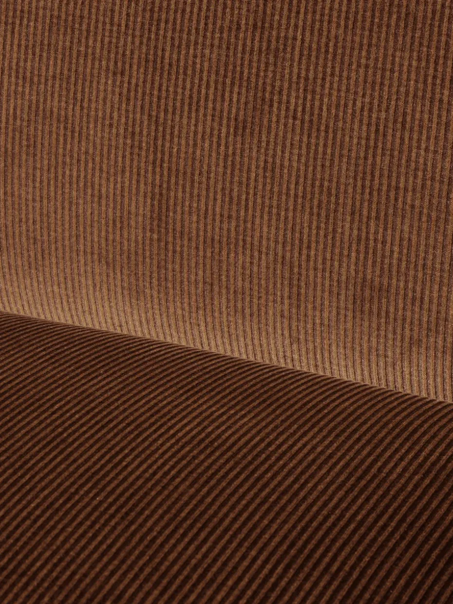 Sillón Buur lounge devoré velvet, Rust